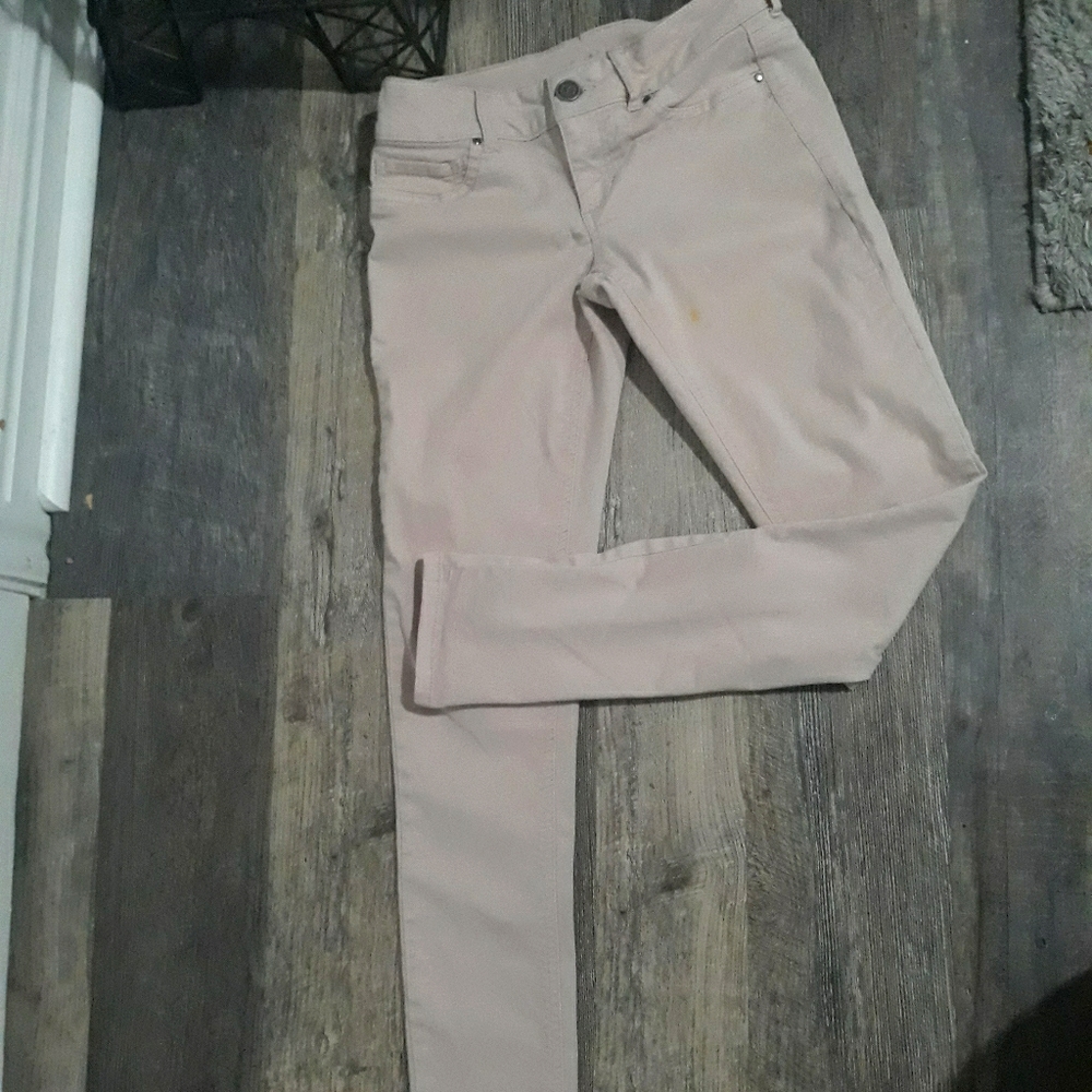 Maurices Light Pink Skinny Jeans